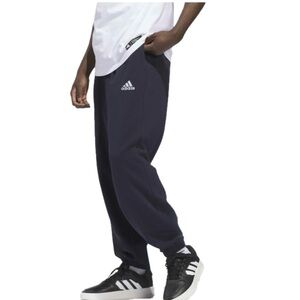 NWT Adidas Fleece Pants New Feel Cozy Relaxed Fit Size 2XL XXL  $50